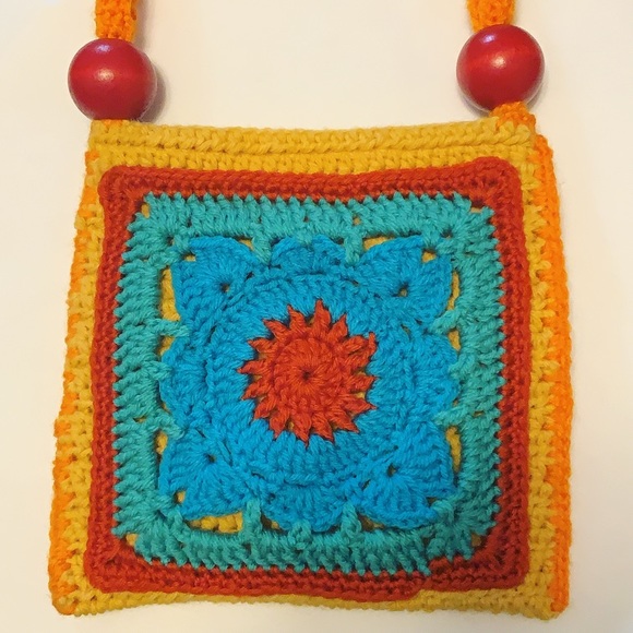 Sale💖Crossbody bag crochet handmade new - Picture 2 of 7